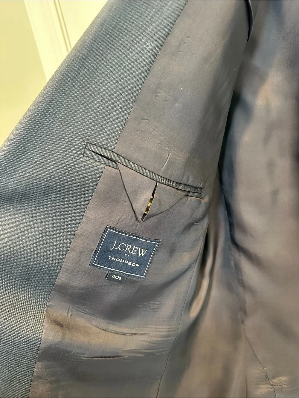 Men’s J.Crew Thompson Wool Suit Jacket in Navy